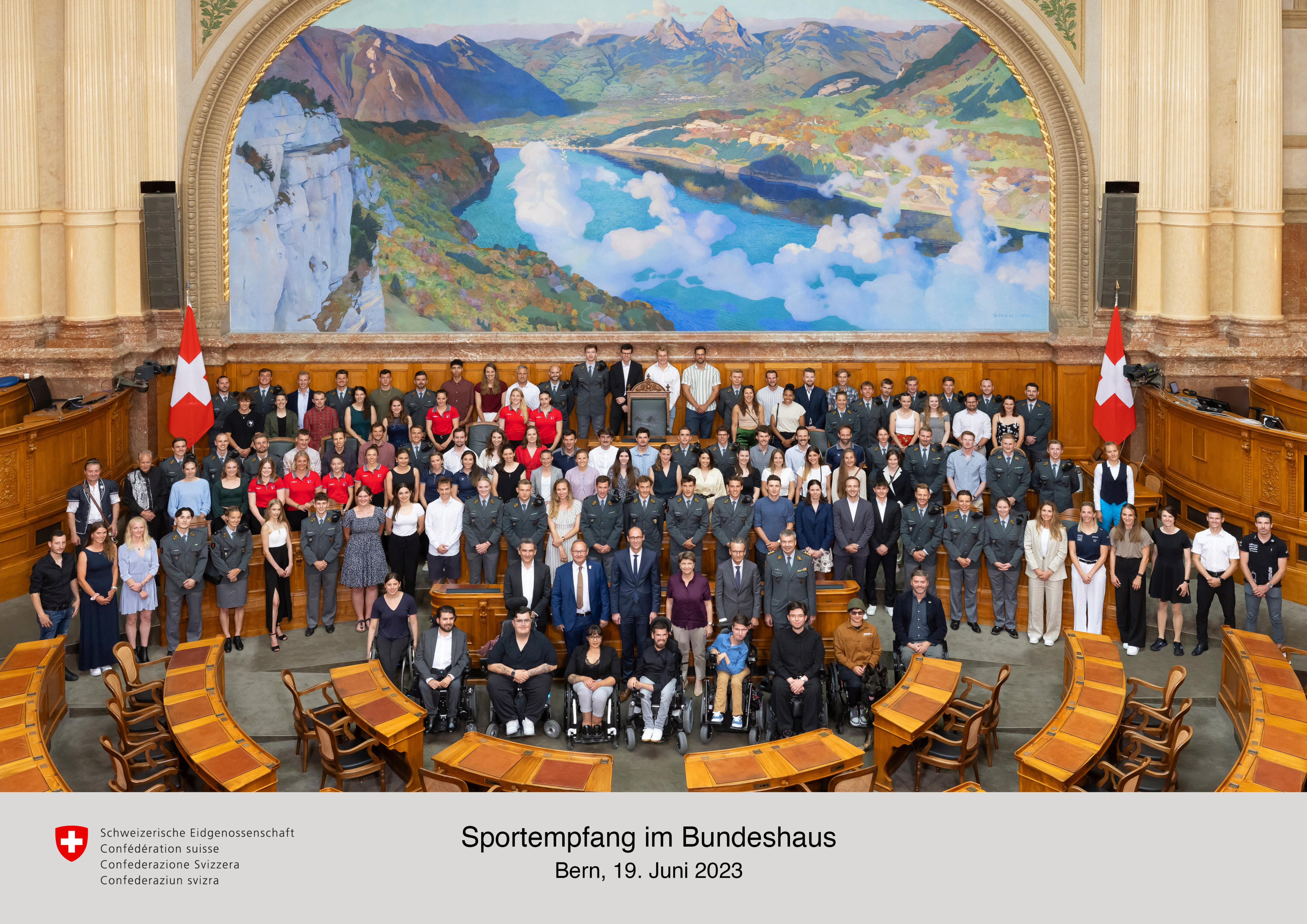 Sportempfang Bundeshaus 19.6.2023